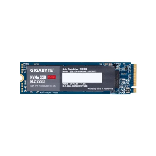 حافظه SSD گیگابایت GP-GSM2NE3256GNTD NVMe 256GB