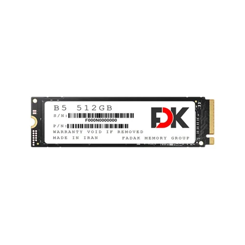 حافظه SSD فدک B5 SEREIS 512GB NVMe M.2