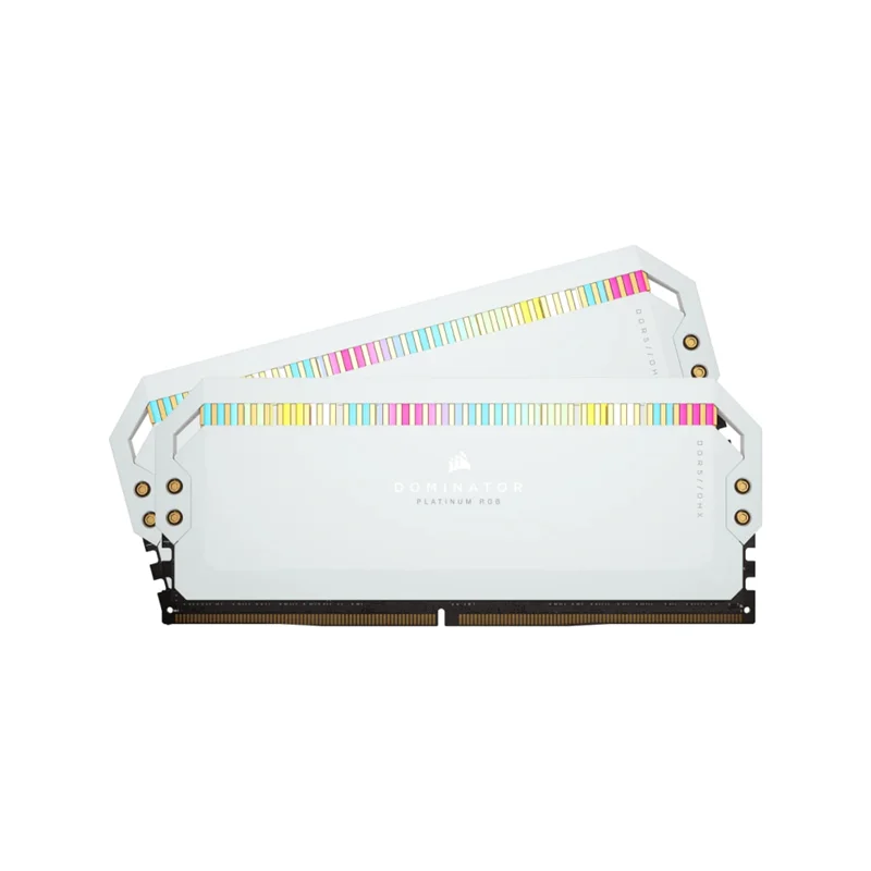 رم کورسیر DOMINATOR PLATINUM RGB 64GB 2x32GB DDR5-5600 CL40 - White